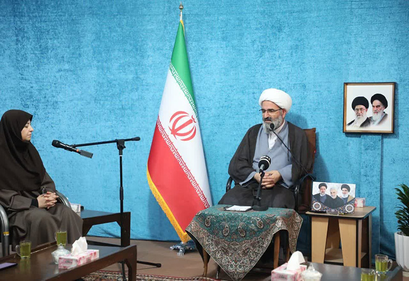 سمنان | محیط زیست دیدار رئیس سازمان حفاظت محیطزیست با امام جمعه سمنان