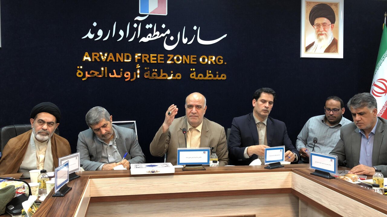 نخستین نشست ستاد اربعین حسینی استان خوزستان در مرز شلمچه برگزار شد
