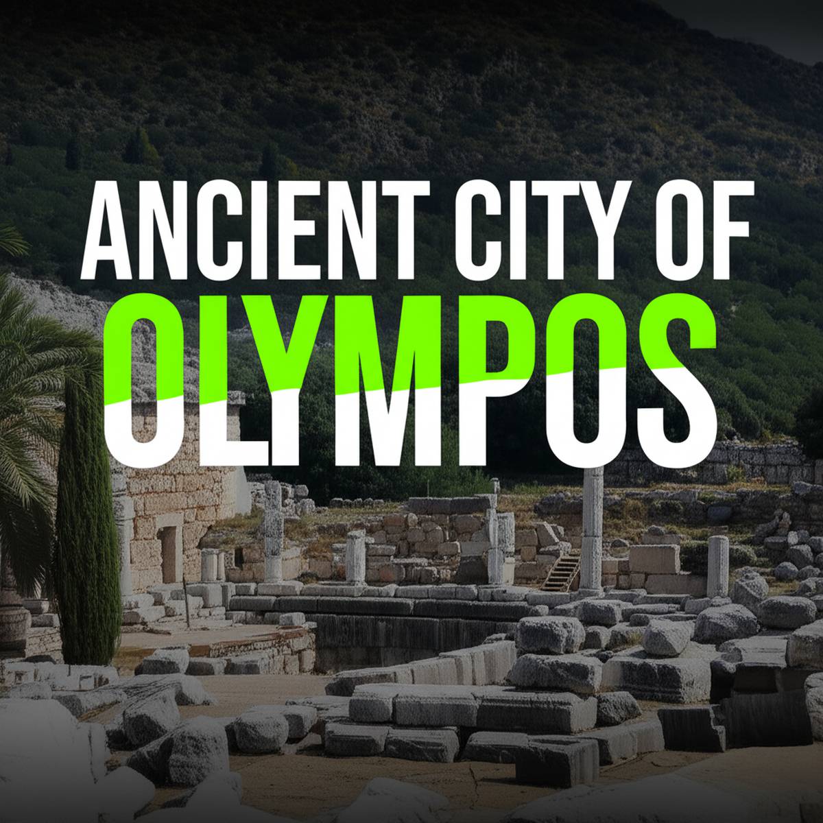 شهر باستانی اولیمپوس Olympos