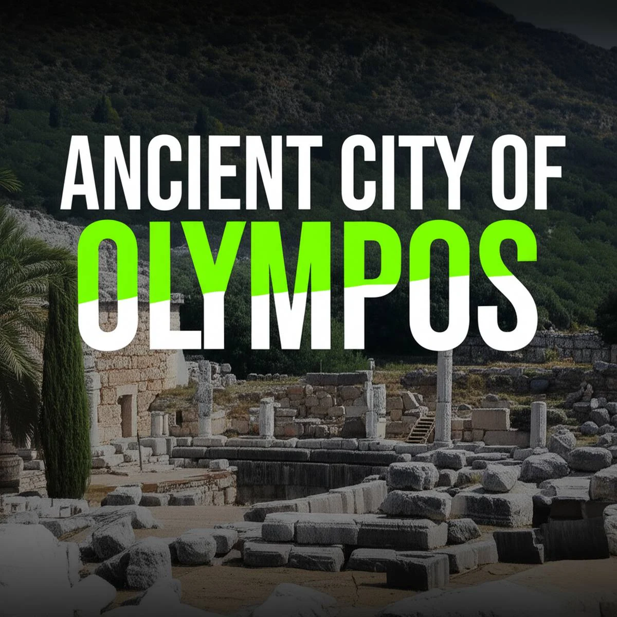 شهر باستانی اولیمپوس Olympos
