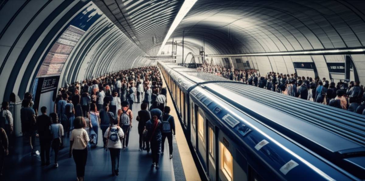 شلوغ ترین خطوط متروی جهان