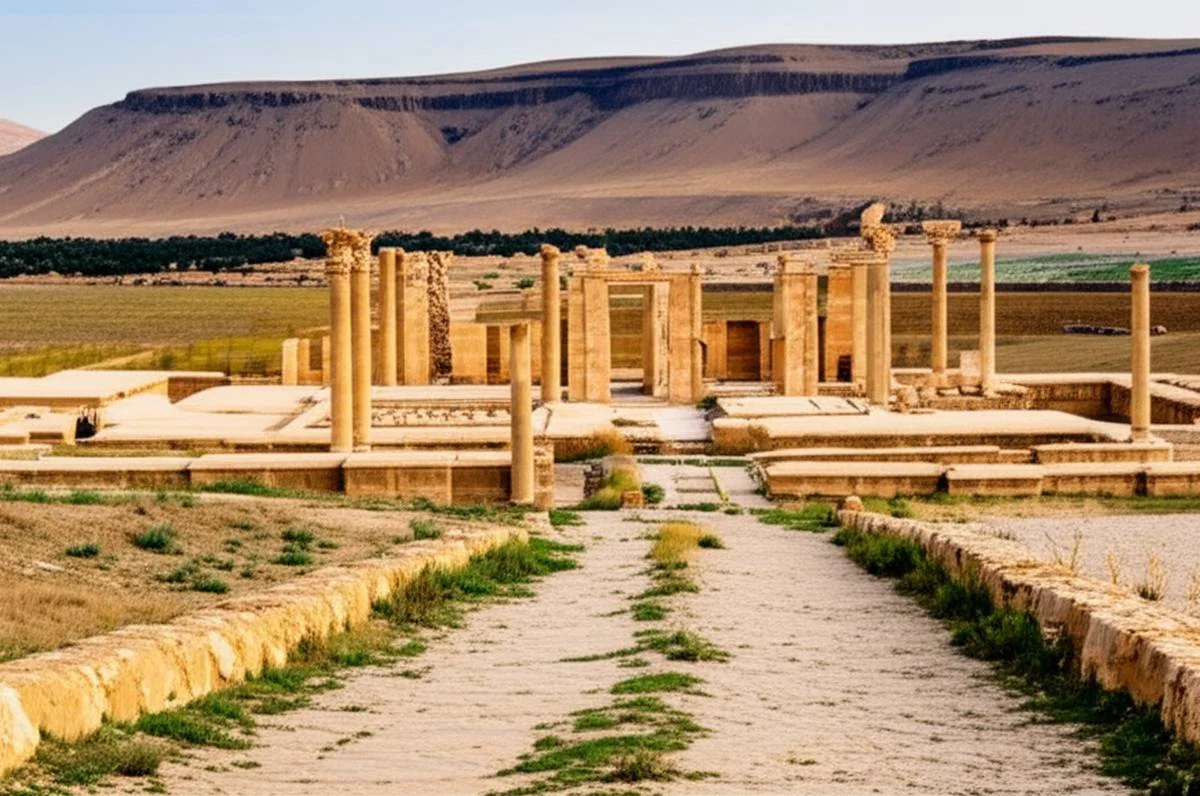 شهر باستانی بیشاپور - راهنمای کامل موقعیت و دسترسی ها