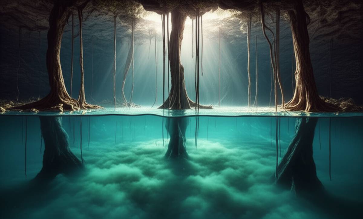 سنوته آنجلیتا: شگفتی رودخانه زیرآب (Angelita Cenote)