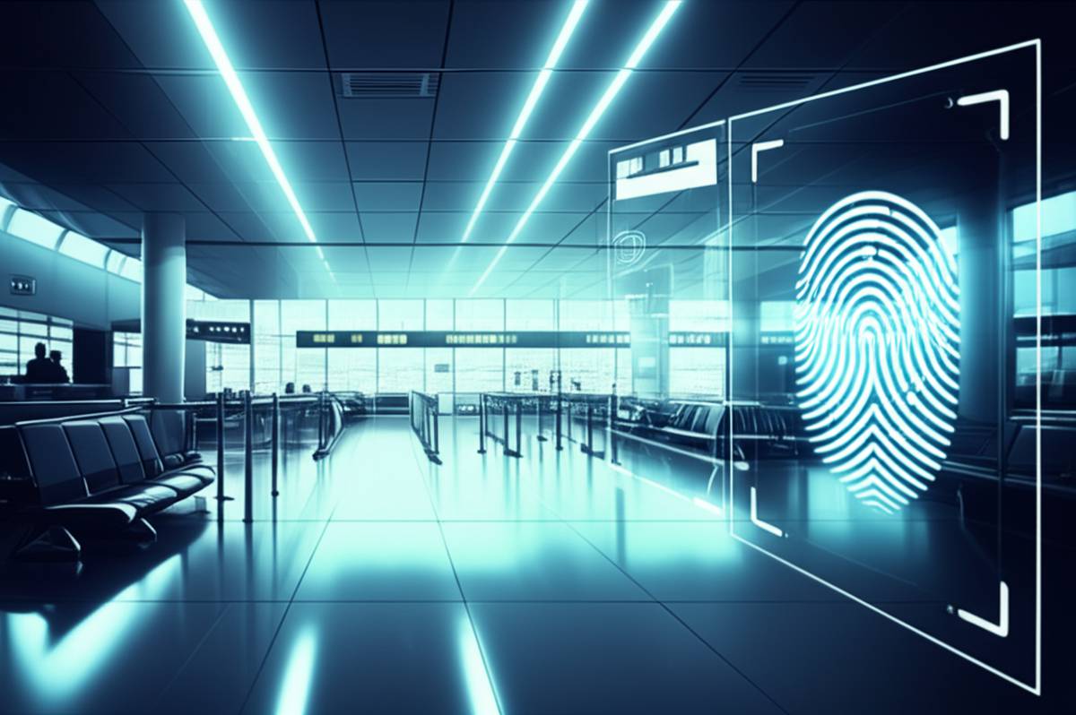 چگونه سیستم تشخیص هویت بیومتریک در فرودگاه کار می کند؟