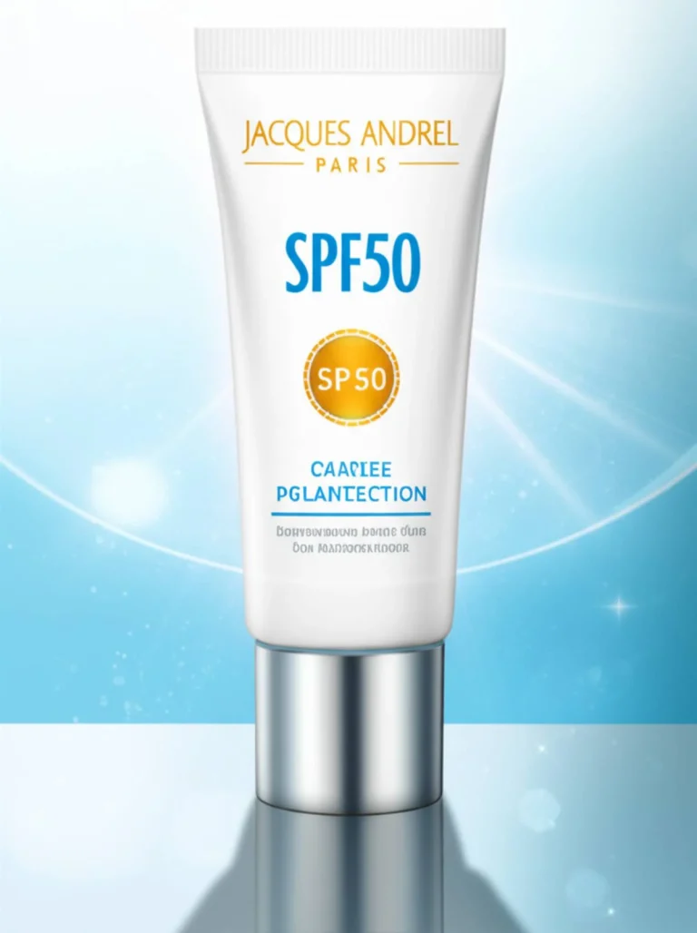 نقد و بررسی کرم ضد آفتاب بی رنگ SPF50 | ژاک آندرل پاریس