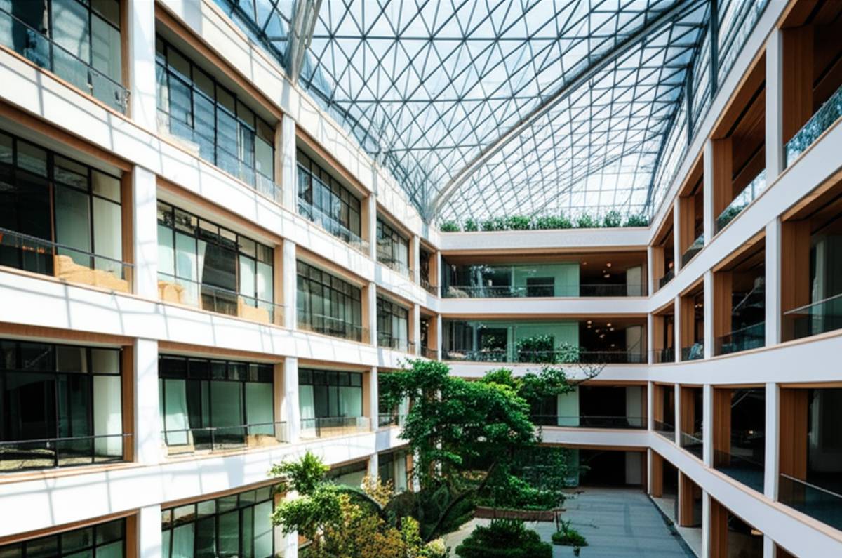 آتریوم در ساختمان چیست؟ هر آنچه باید بدانید