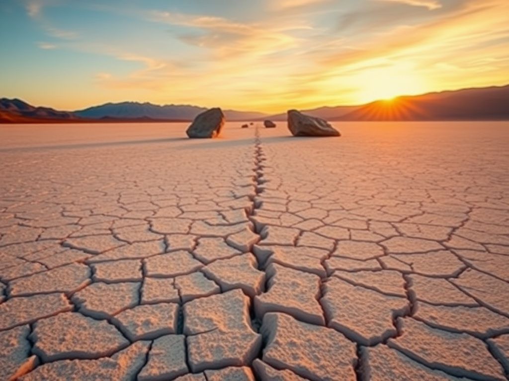 سنگ های متحرک دره مرگ: راز حرکت خودبه خود سنگ ها