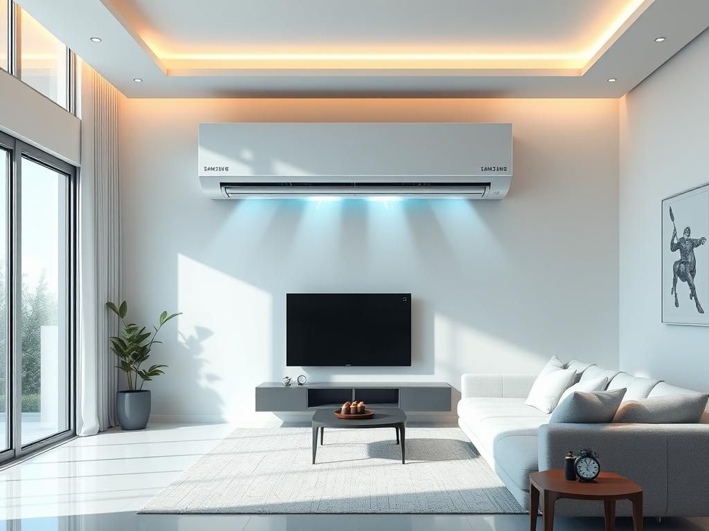 چگونه دمای کولر گازی سامسونگ را خودکار تنظیم کنیم؟ | راهنمای هوشمند