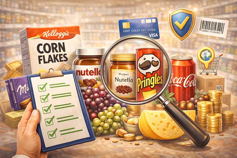 راهنمای کامل خرید خوراکی خارجی اصل