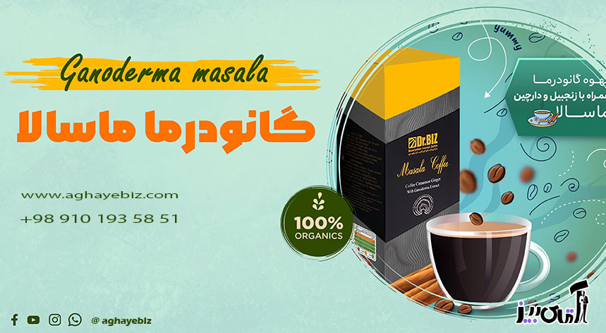 خواص قهوه ماسالا گانودرما دکتر بیز