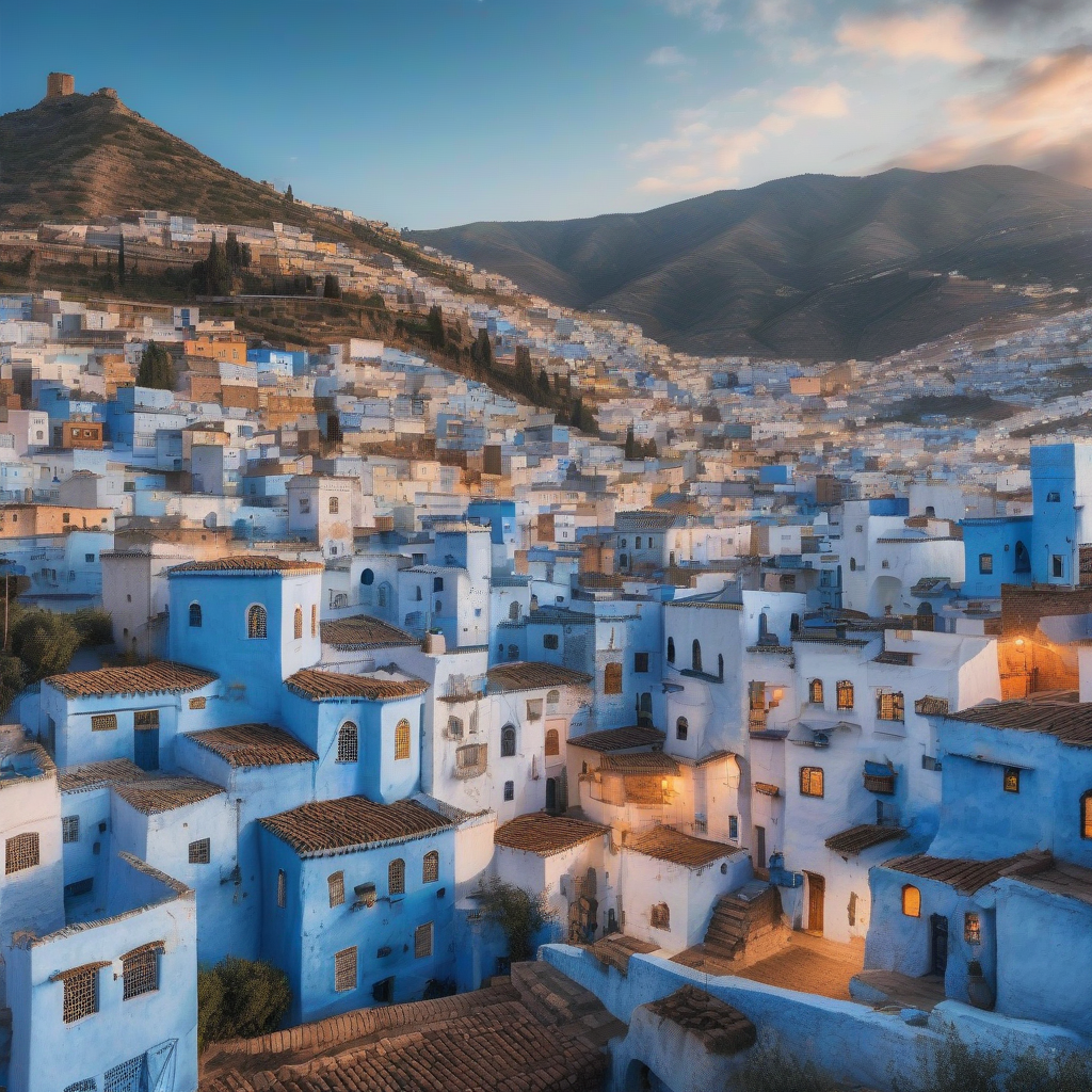 شفشاون مراکش | راهنمای سفر به شهر آبی رویایی + تاریخچه